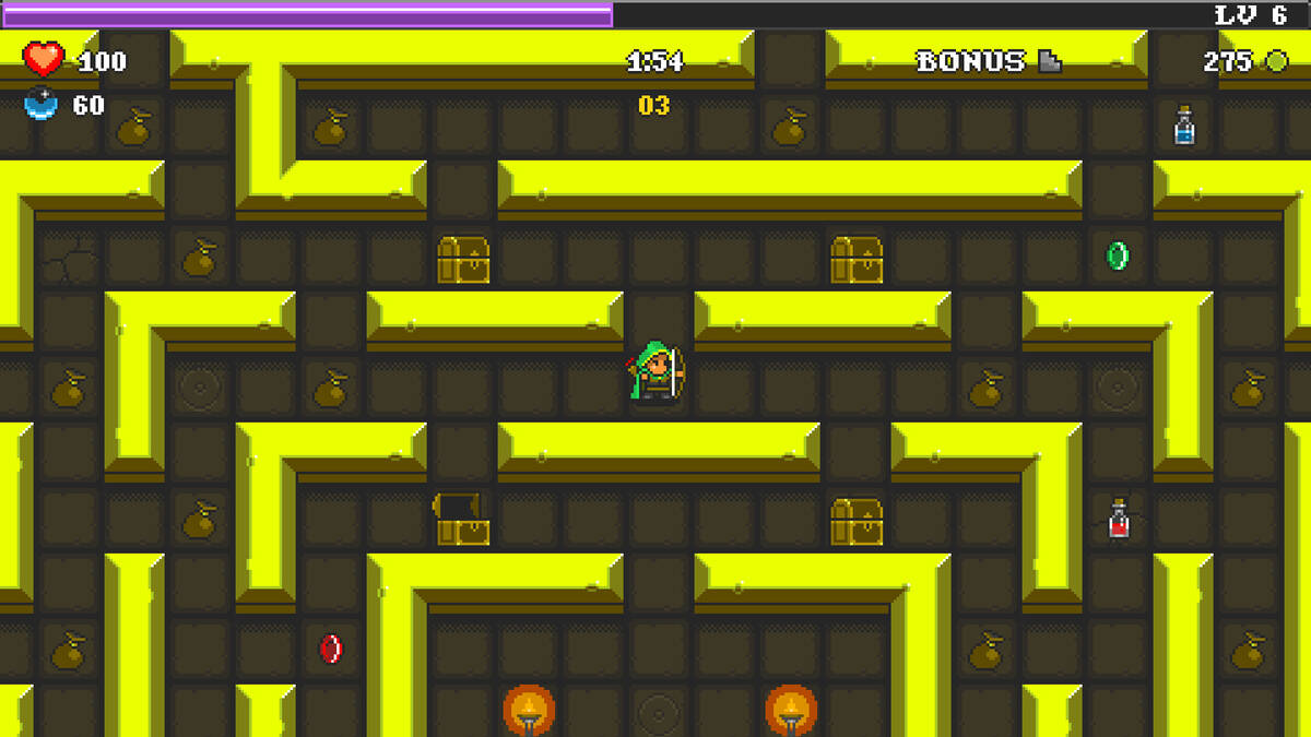 Скриншот 6 к игре Pixel Descent