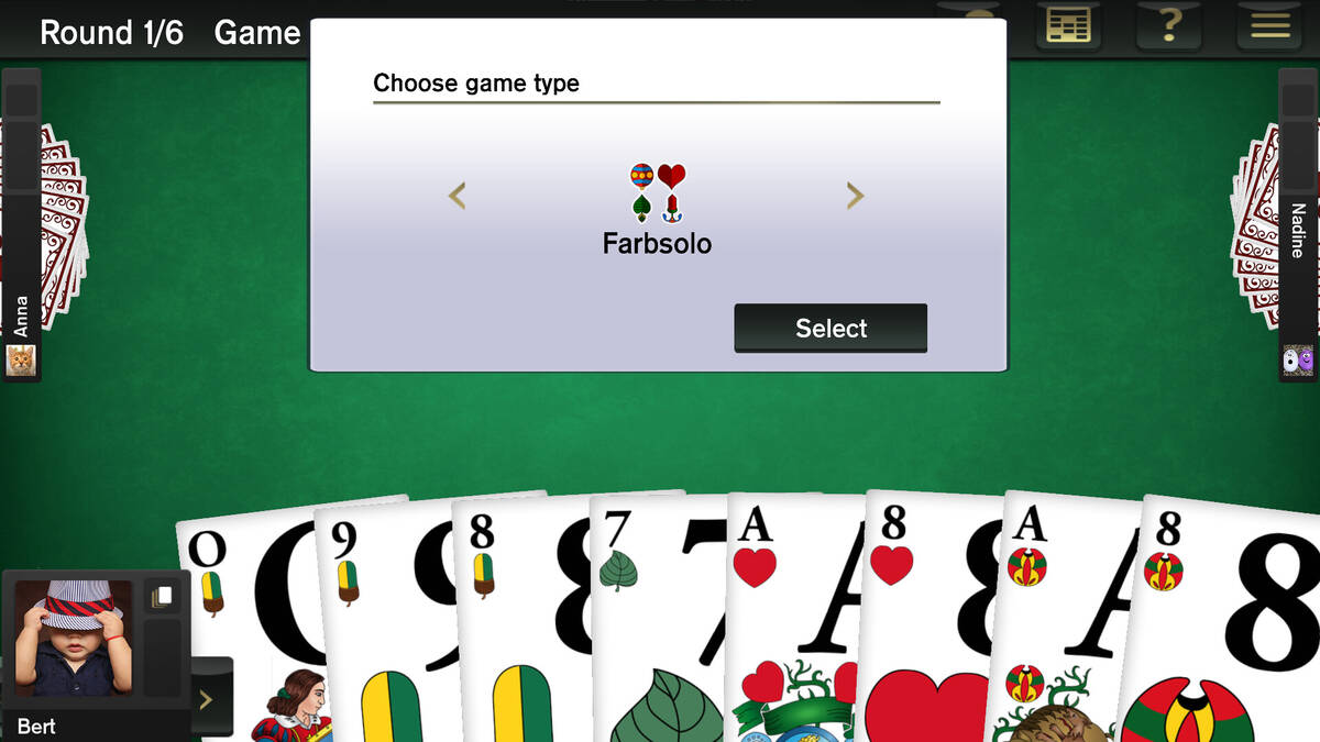 Скриншот 5 к игре Absolute Schafkopf for Windows 11
