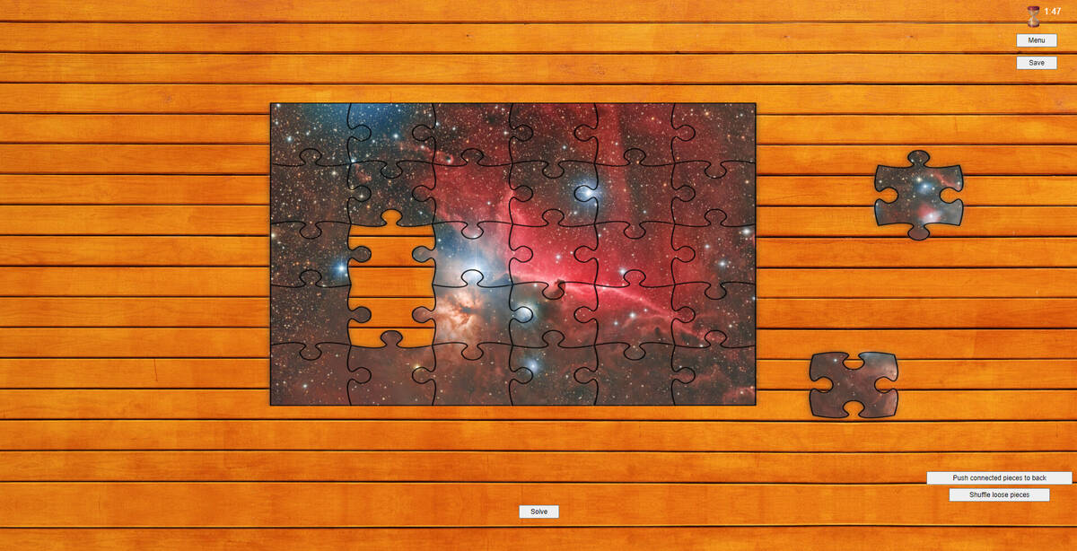 Скриншот 5 к игре Milky Way Jigsaw Puzzles