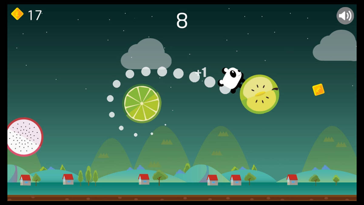 Скриншот 7 к игре Runner Fruit Jumping