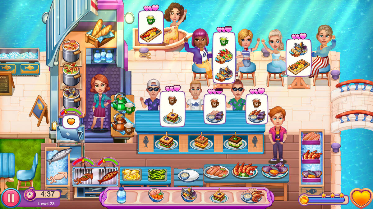 Скриншот 5 к игре Claire's Cruisin' Cafe: Fest Frenzy