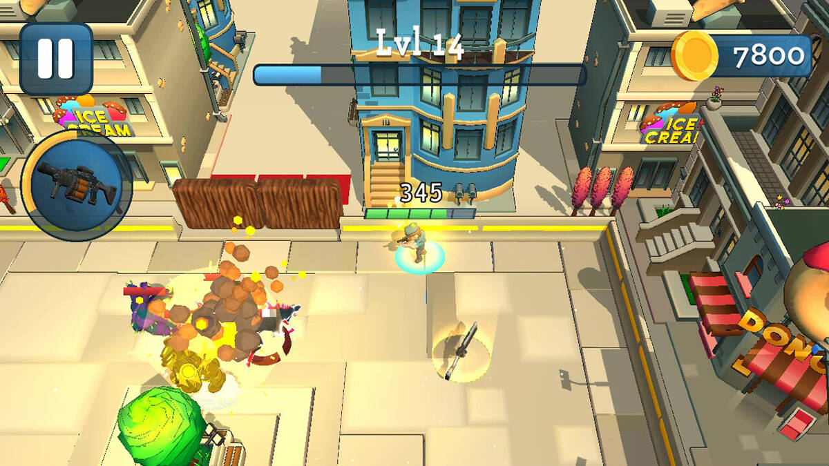 Скриншот 6 к игре Rogue City: Casual Top Down Shooter