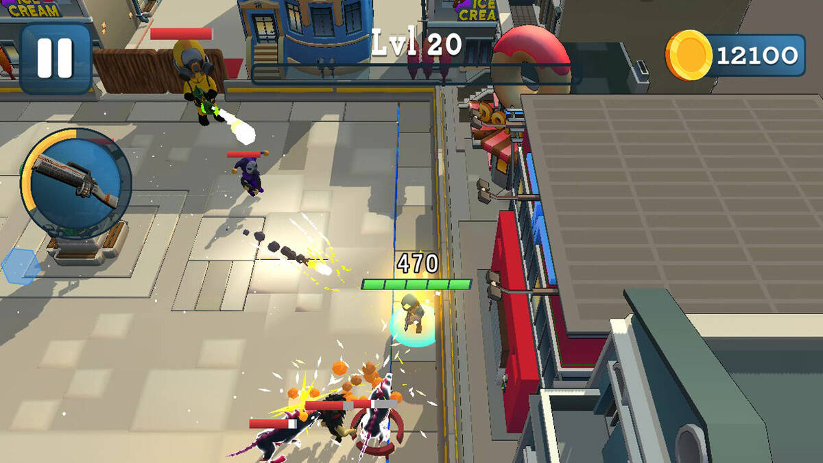 Скриншот 7 к игре Rogue City: Casual Top Down Shooter