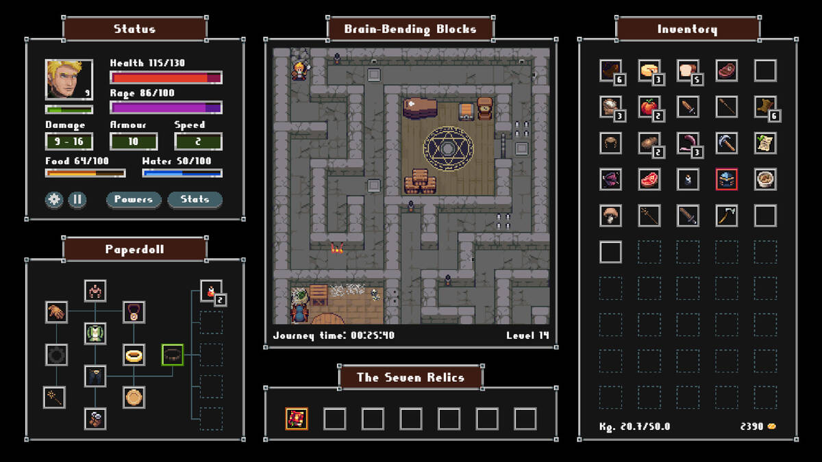 Скриншот 6 к игре The Crazy Hyper-Dungeon Chronicles