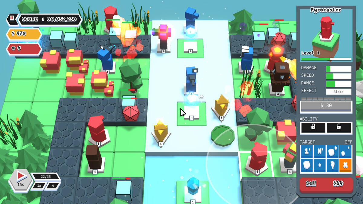 Скриншот 5 к игре Polygons Tower Defense