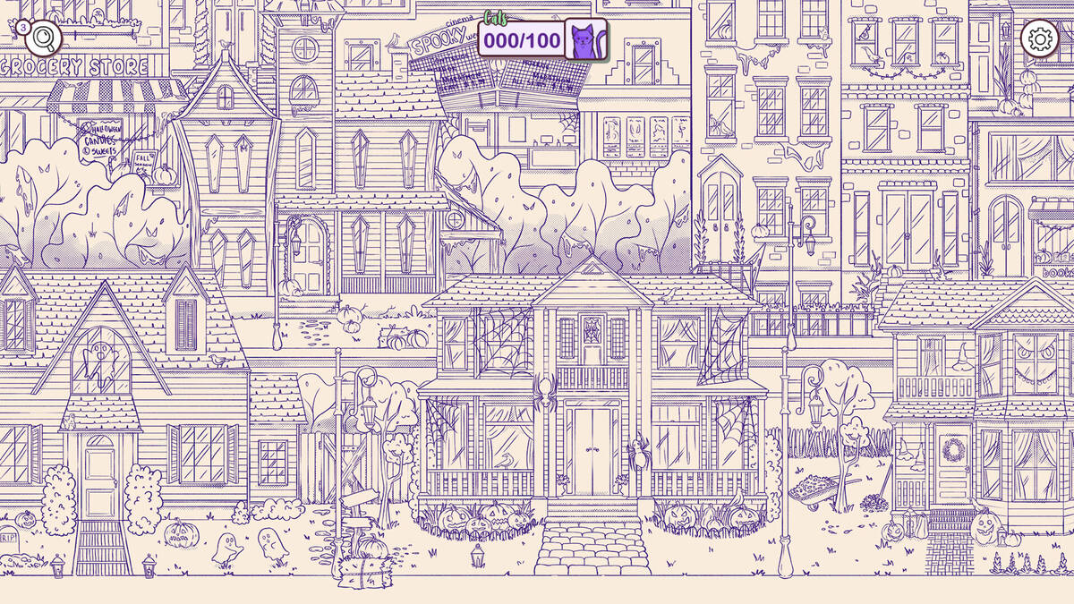 Скриншот 5 к игре Hidden Cats in Spooky Town