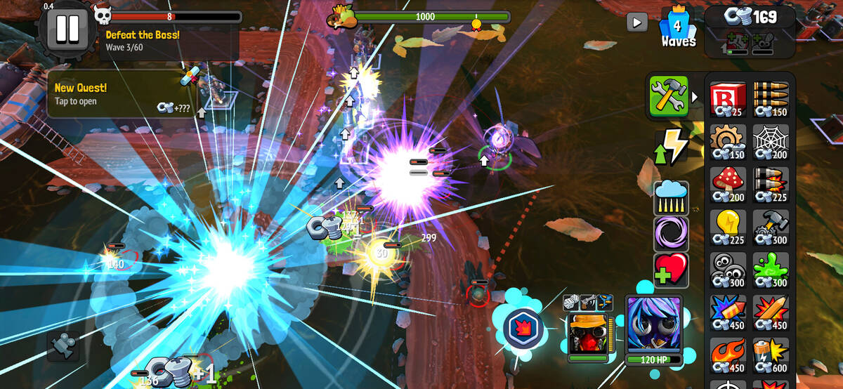 Скриншот 5 к игре Bug Heroes: Tower Defense