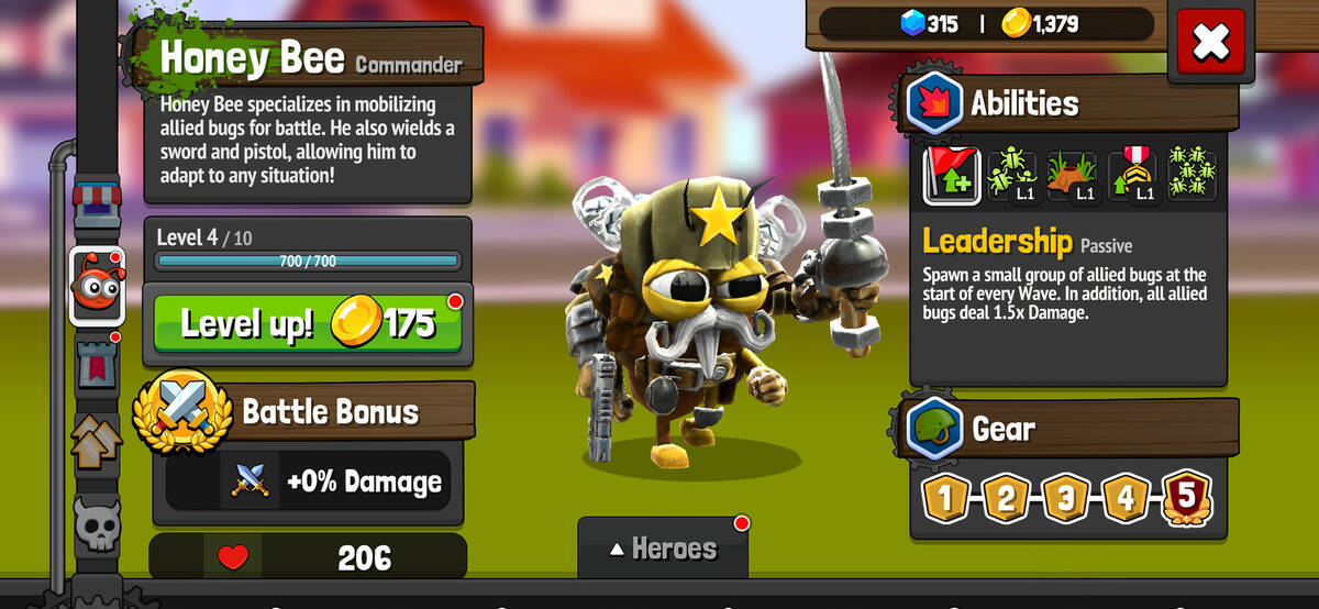 Скриншот 6 к игре Bug Heroes: Tower Defense