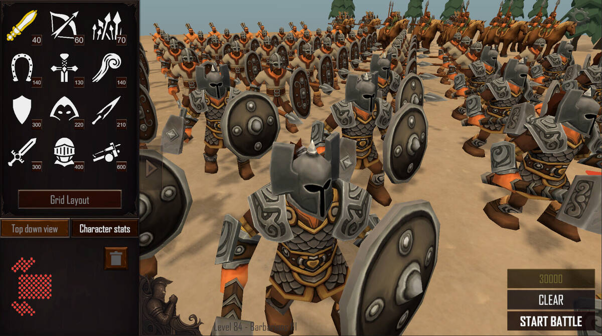 Скриншот 5 к игре Warlords Battle Simulator