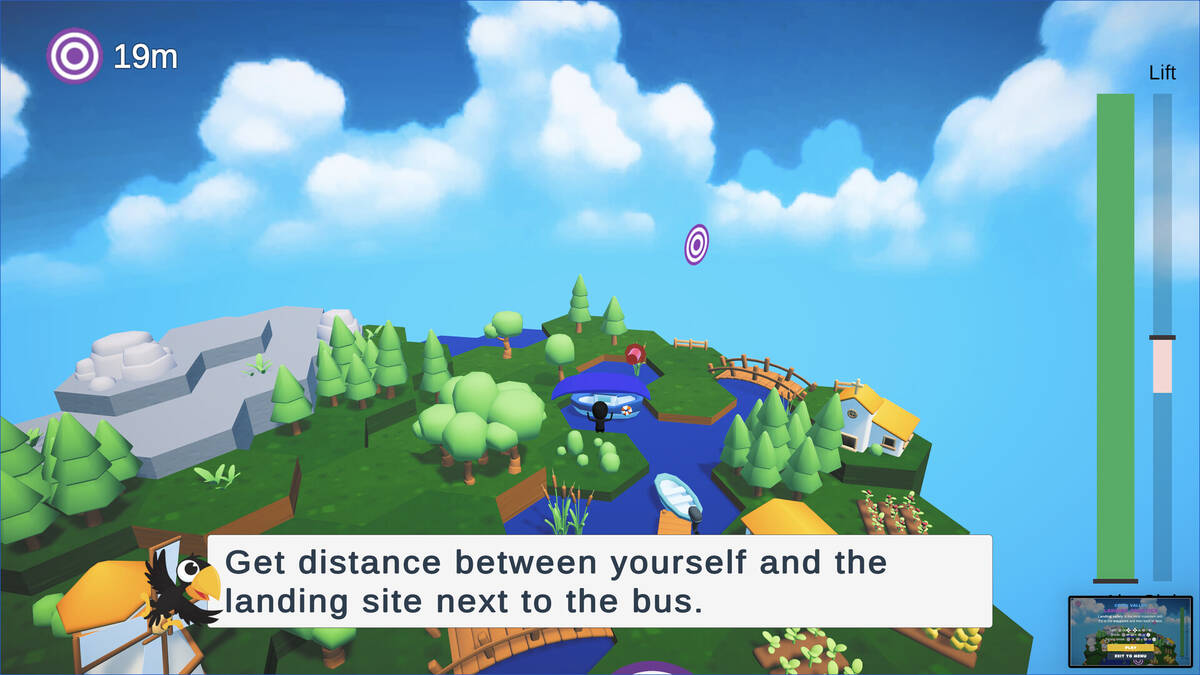 Скриншот 5 к игре Panda & Crow: A Paraglide Adventure