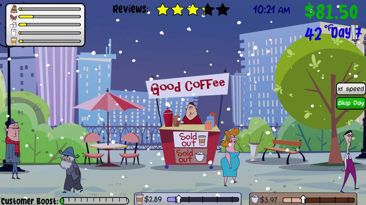 Скриншот 8 к игре Sasha's Stupid Coffee Shop
