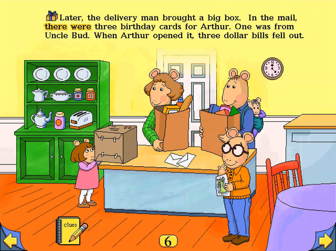Скриншот 5 к игре Arthur's Birthday