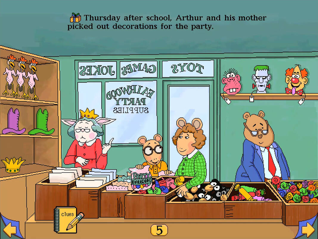 Скриншот 7 к игре Arthur's Birthday