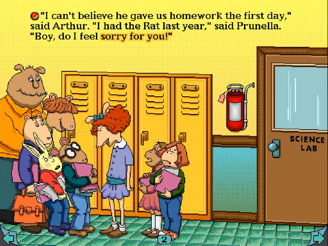 Скриншот 6 к игре Arthur's Teacher Trouble