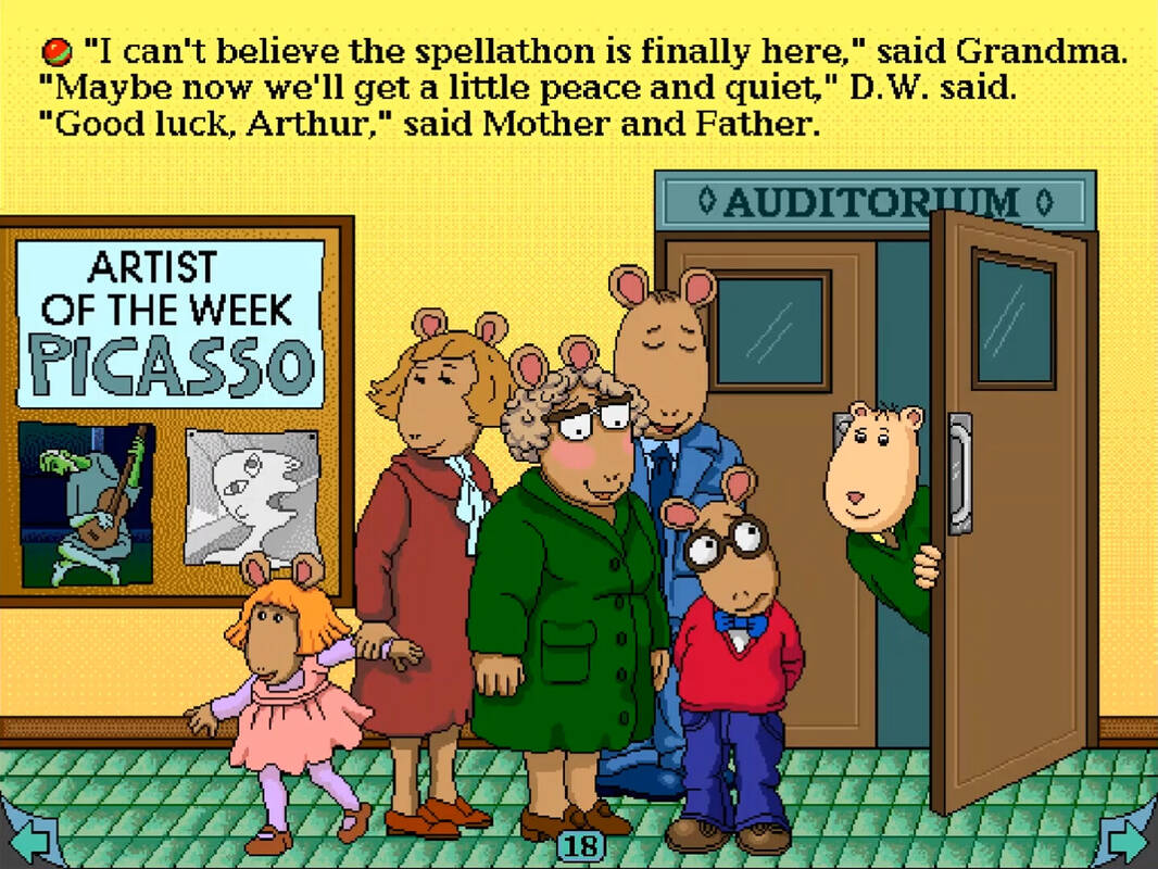 Скриншот 8 к игре Arthur's Teacher Trouble