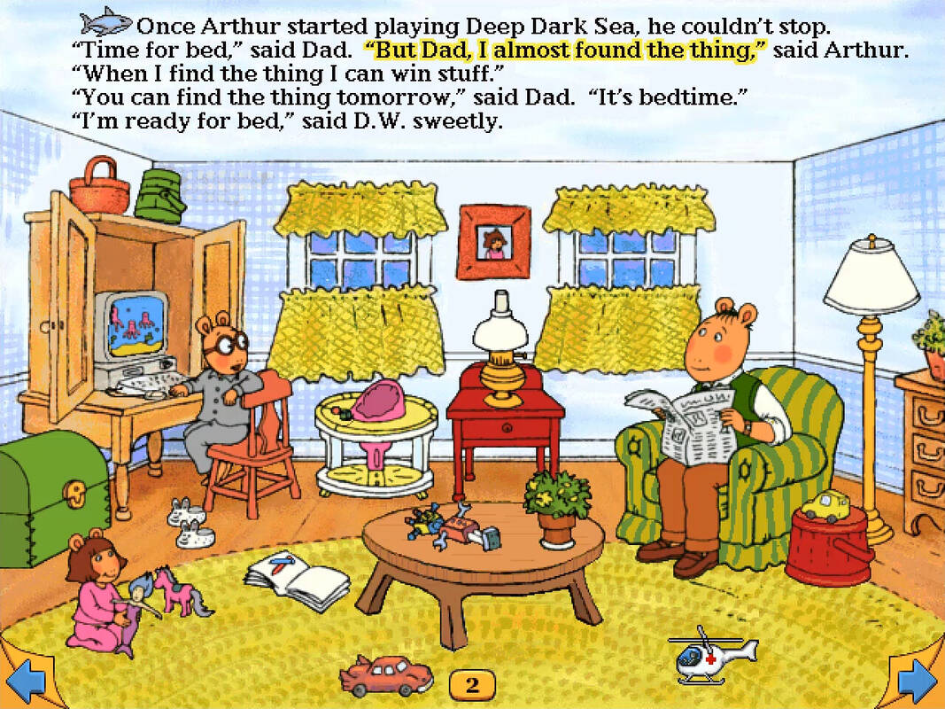 Скриншот 8 к игре Arthur's Computer Adventure