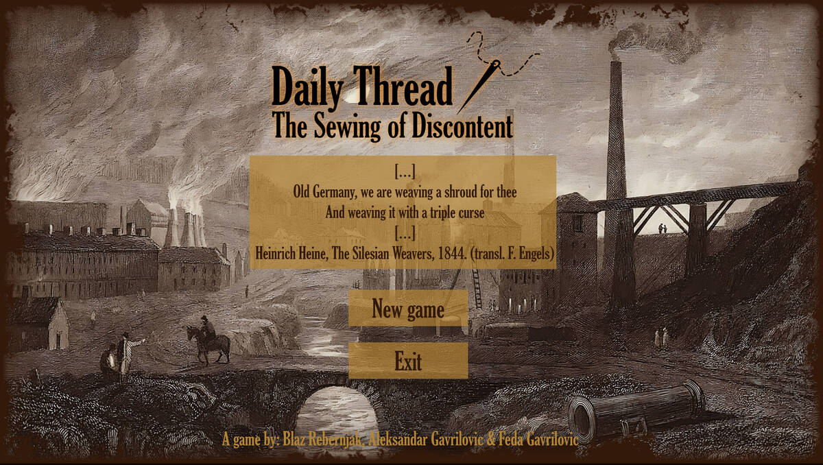 Скриншот 5 к игре Daily Thread: The Sewing of Discontent