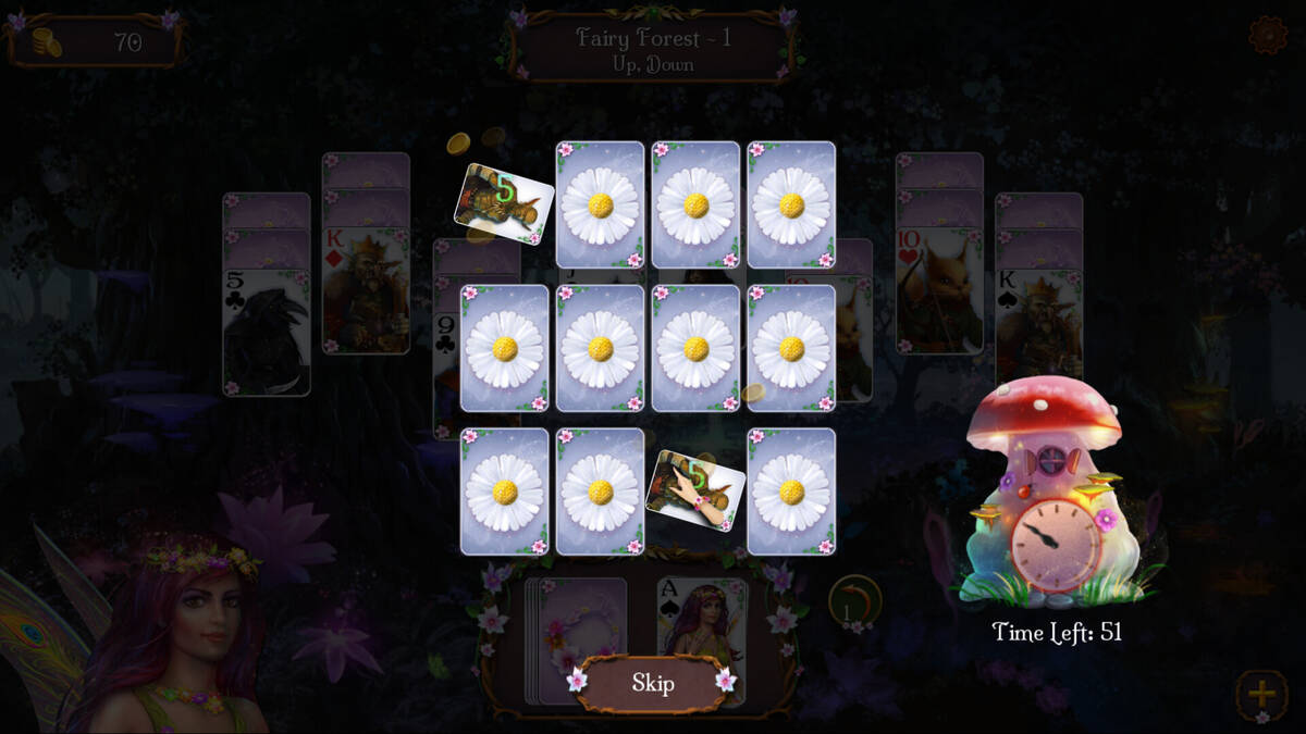Скриншот 5 к игре Fairyland Solitaire