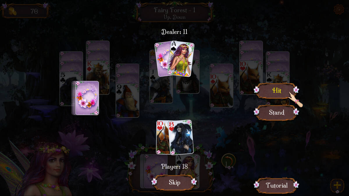 Скриншот 6 к игре Fairyland Solitaire