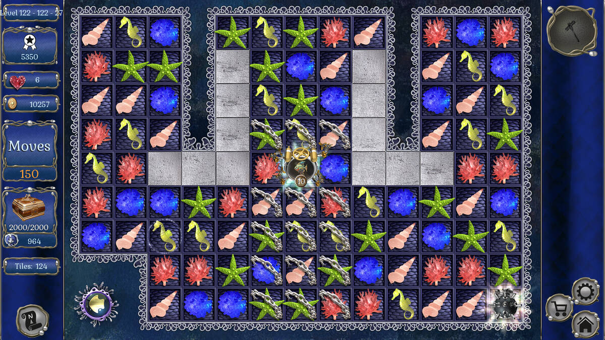 Скриншот 7 к игре Jewel Match Aquascapes 2 Collector's Edition