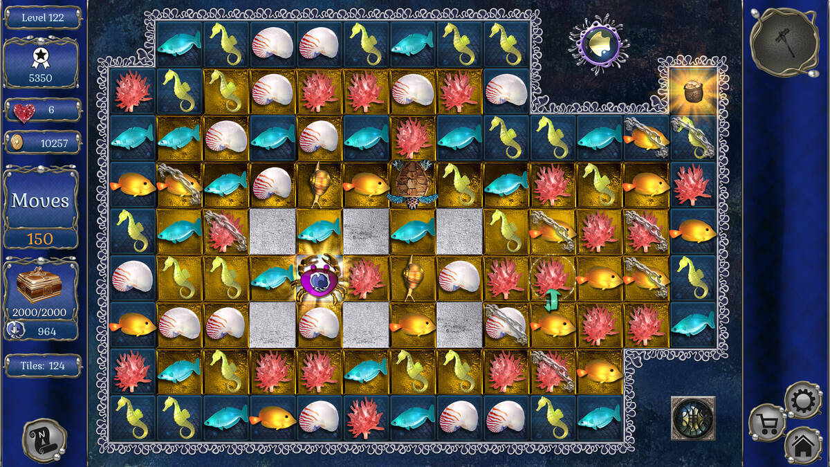 Скриншот 8 к игре Jewel Match Aquascapes 2 Collector's Edition