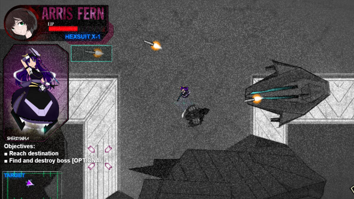 Скриншот 7 к игре Vindictive Drive 2: Maidbot Archive (Prototype)