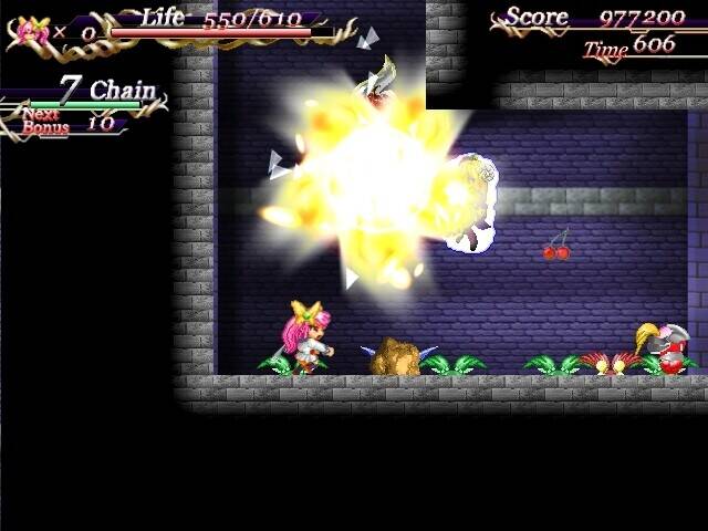Скриншот 8 к игре むかしむかしあるところにとてつもなく仲の悪い ツインテールの姉妹姫様がいらっしゃいましたとさ。