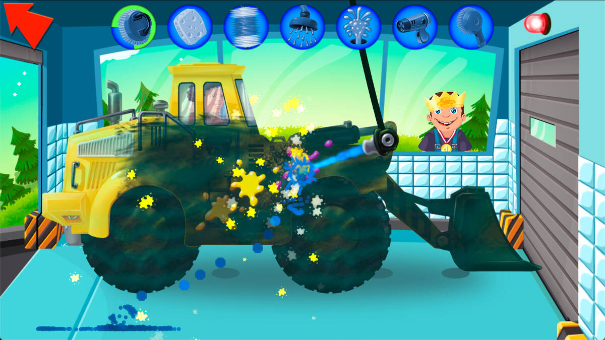 Скриншот 6 к игре My Little Car Wash - Cars & Trucks Roleplaying Game for Kids