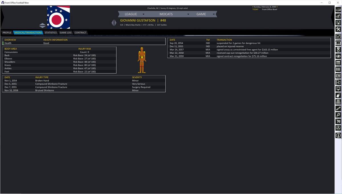 Скриншот 7 к игре Front Office Football Nine
