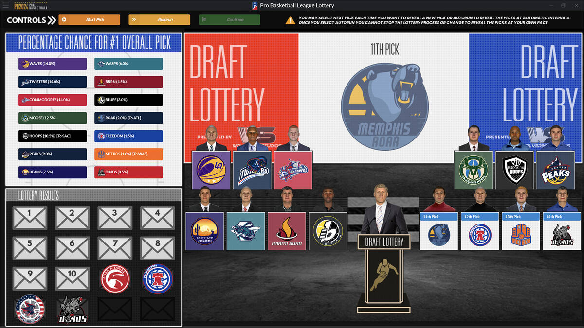 Скриншот 7 к игре Draft Day Sports: Pro Basketball 2024