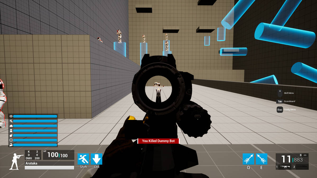 Скриншот 6 к игре Grappling Gunners: Arena FPS
