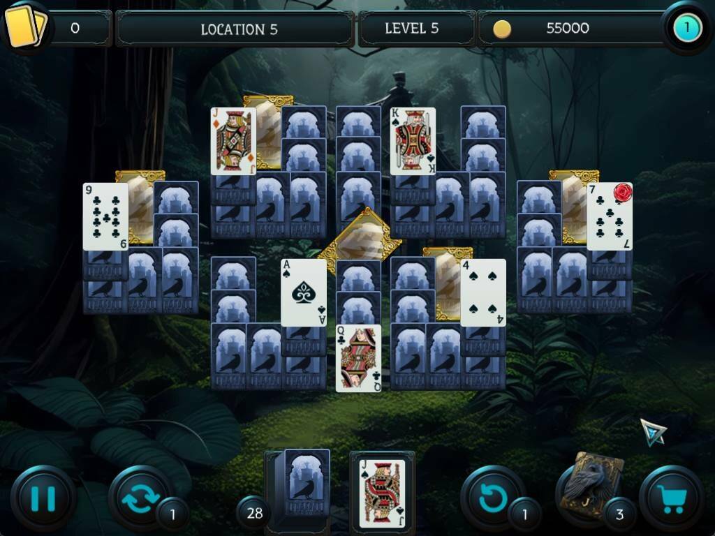 Скриншот 5 к игре Mystery Solitaire. The Black Raven 6