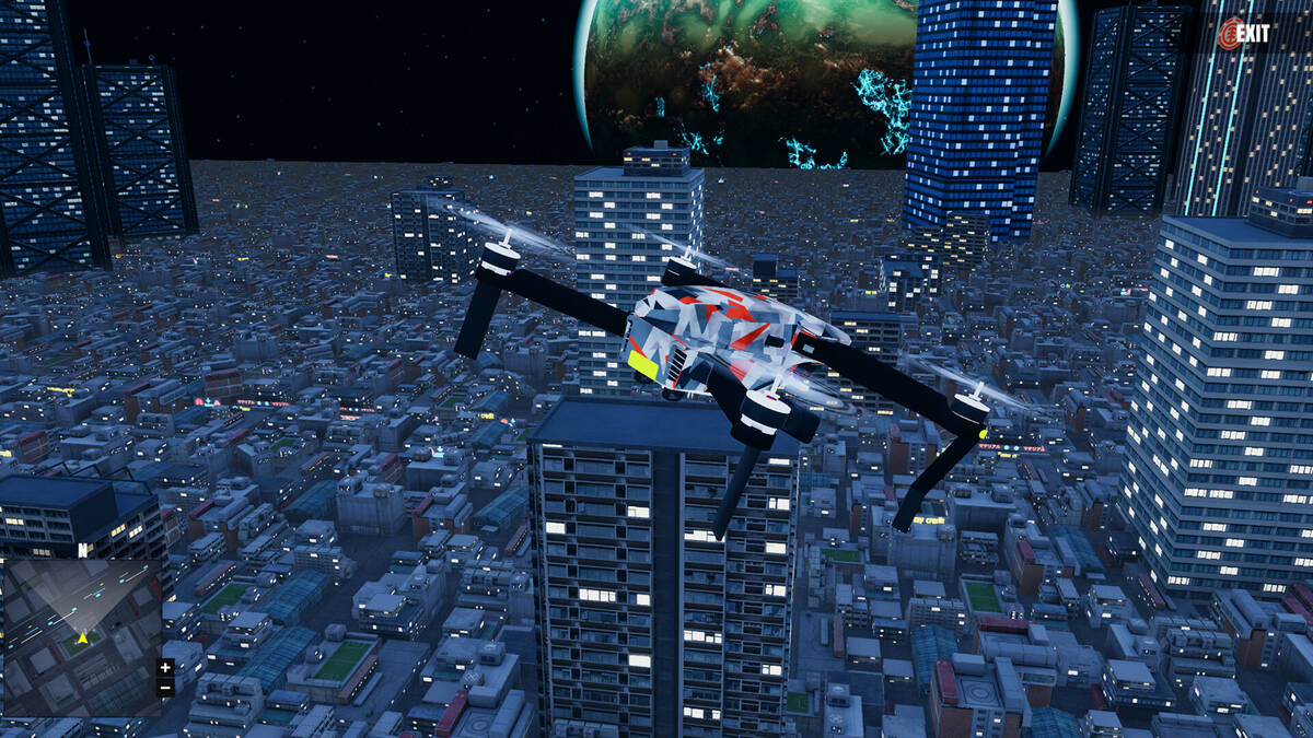 Скриншот 5 к игре Drone Flight Simulator Online