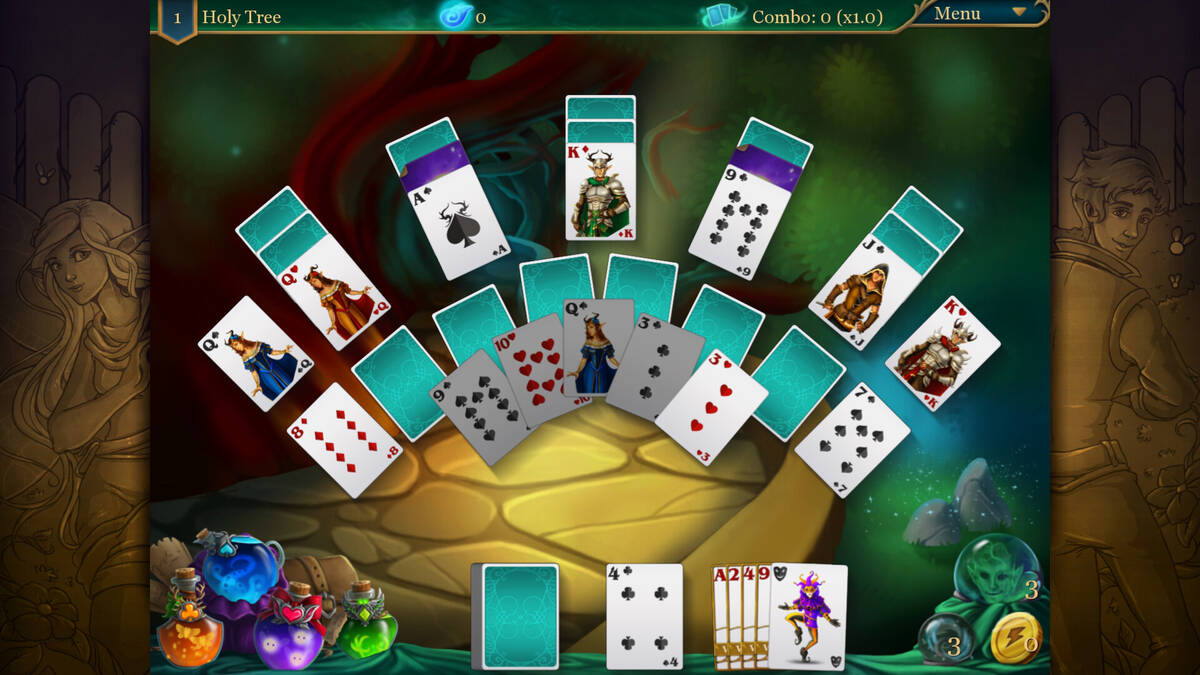 Magic Cards Solitaire 2 - The Fountain of Life: обзор, публикации, гайды и  релиз карточная игры Magic Cards Solitaire 2 - The Fountain of Life