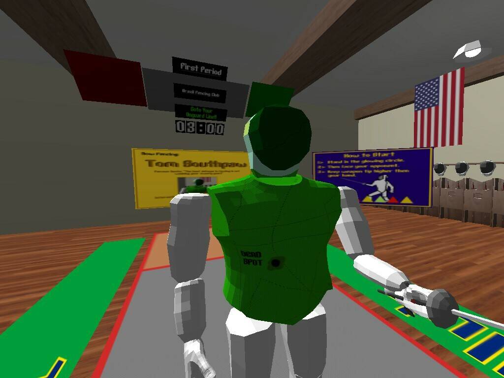 Скриншот 5 к игре Brazil Fencing Club VR