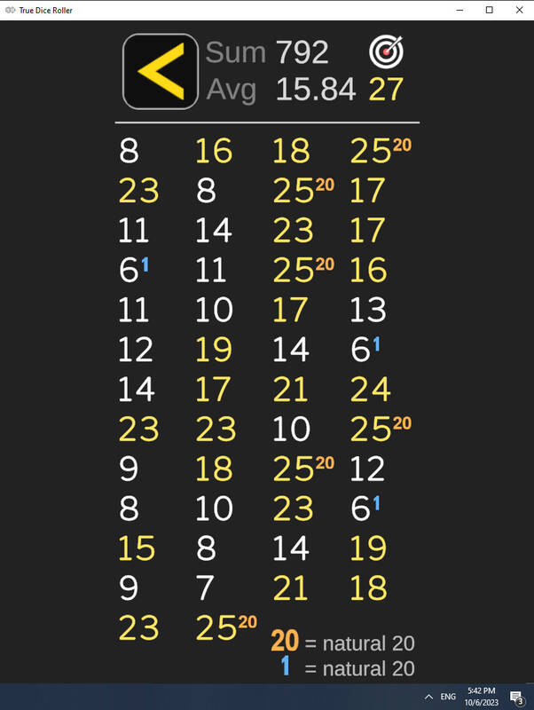 Скриншот 5 к игре True Dice Roller