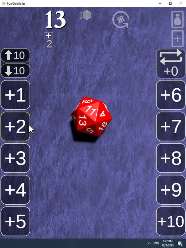 Скриншот 7 к игре True Dice Roller