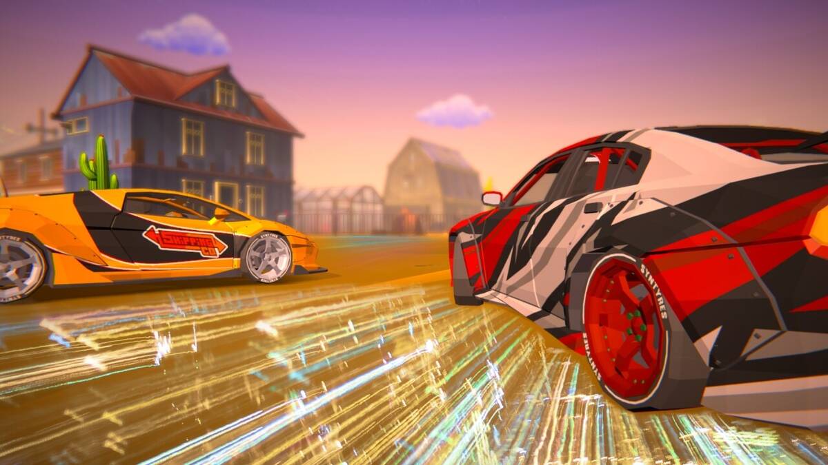 Скриншот 5 к игре Polyturbo Drift Racing Simulator