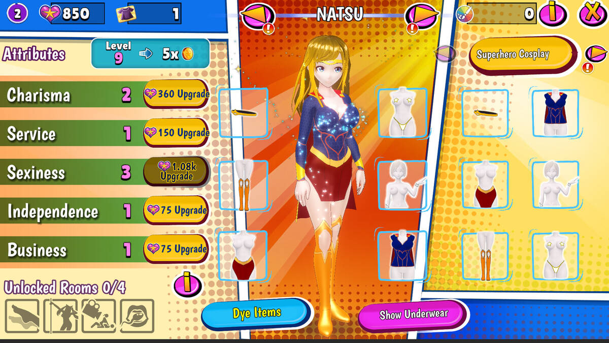 Скриншот 6 к игре Kinky Cosplay Heroes