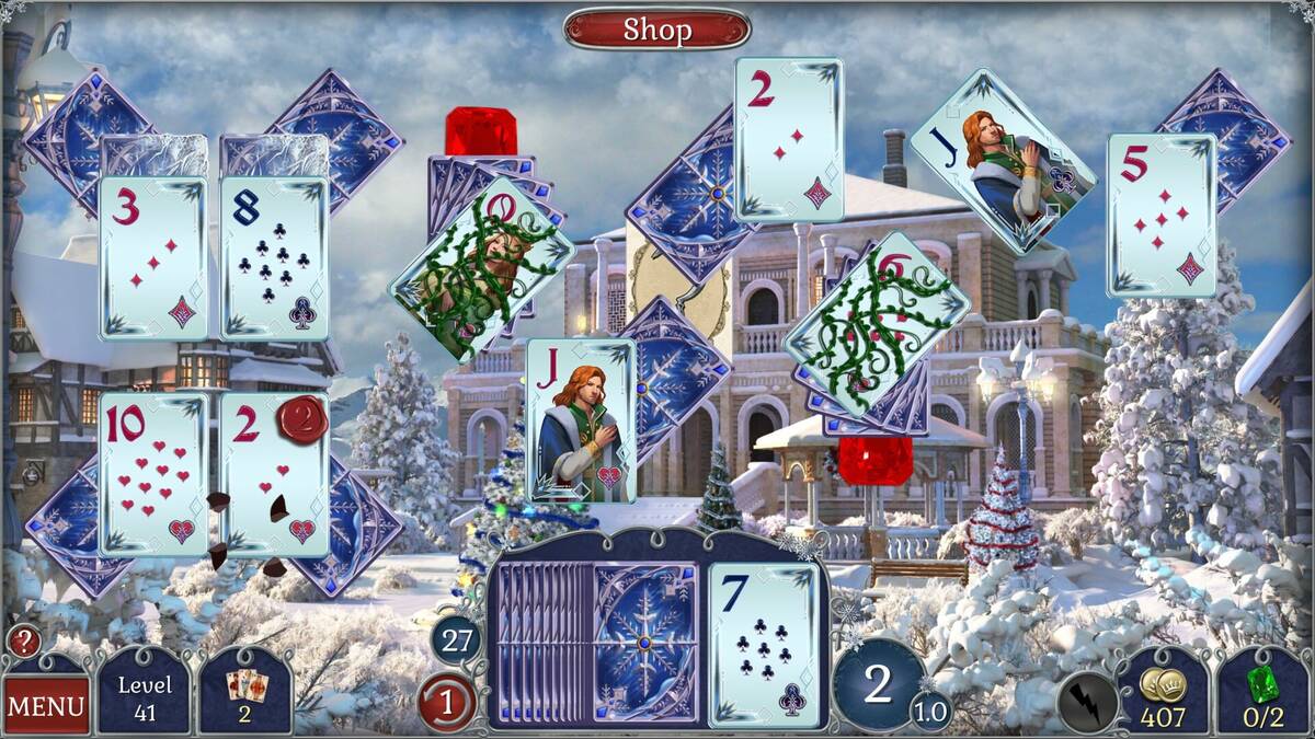 Скриншот 7 к игре Jewel Match Solitaire Winterscapes 2 - Collector's Edition