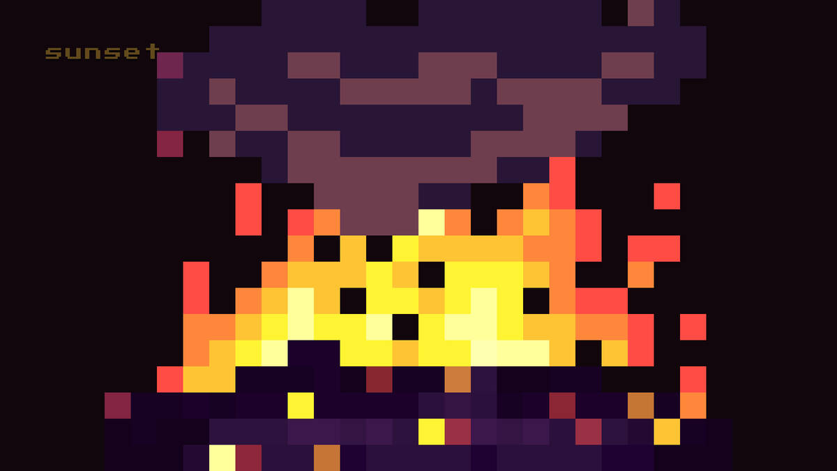 Скриншот 5 к игре Pixel Fireplace