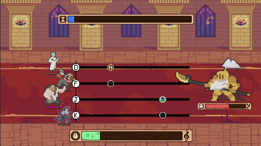 Скриншот 5 к игре Rhythm League Heroes