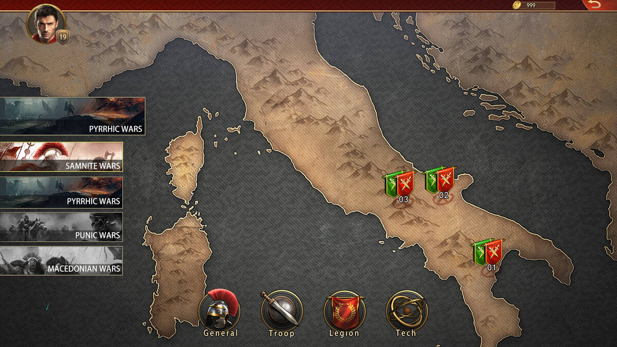 Скриншот 6 к игре World War: Rome - Free Strategy Game