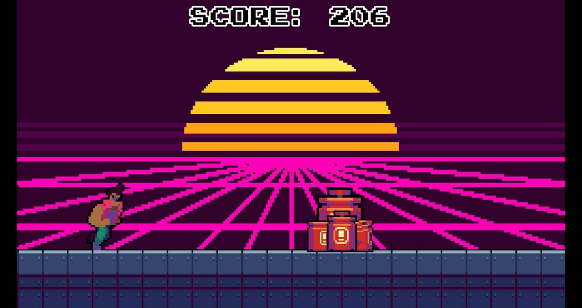 Скриншот 5 к игре Synthwave Runner