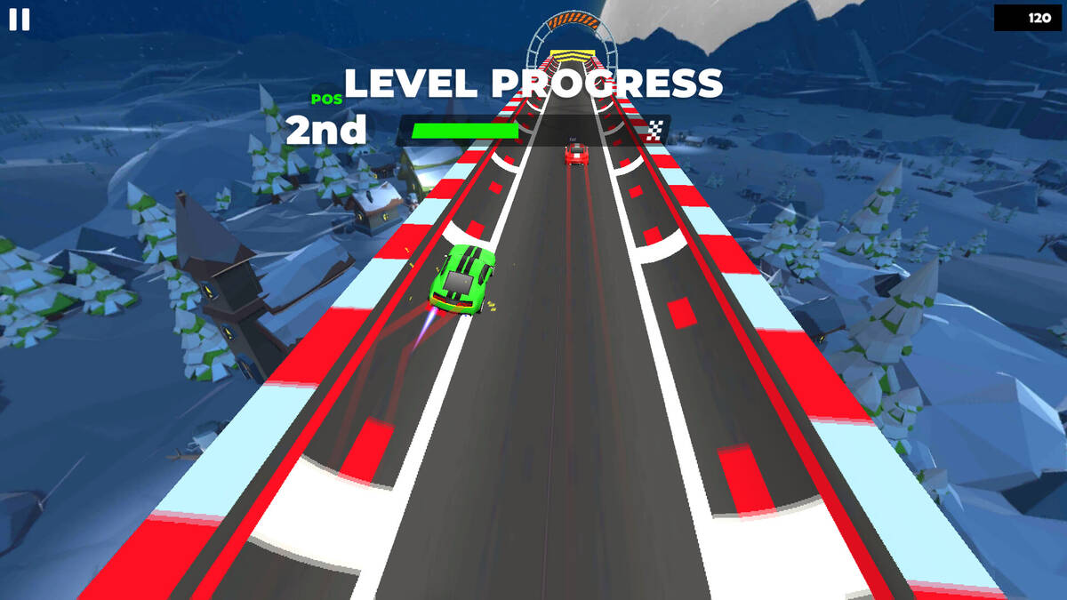 Скриншот 6 к игре Skyline Sprint: Turbo Tracks