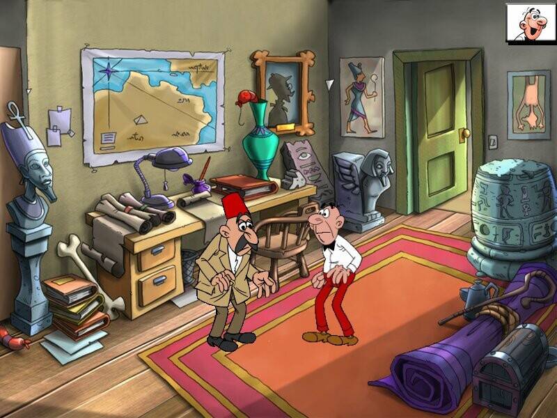 Скриншот 5 к игре Mortadelo y Filemón: El escarabajo de Cleopatra