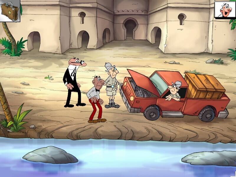 Скриншот 7 к игре Mortadelo y Filemón: El escarabajo de Cleopatra