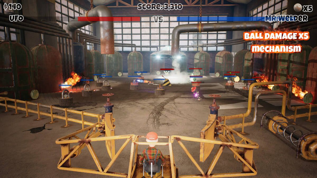 Скриншот 5 к игре Mr.Welder's Pinball Defence