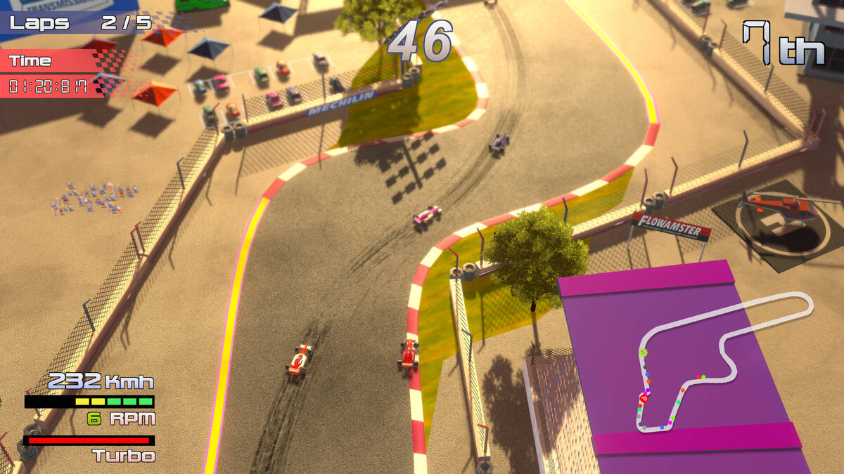 Скриншот 5 к игре Grand Prix Rock 'N Racing