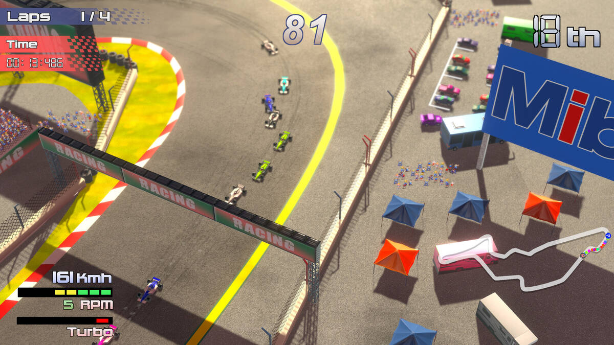Скриншот 6 к игре Grand Prix Rock 'N Racing